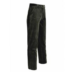 Wahoo ! Pantalon de chasse Percussion Velours Country Vert
