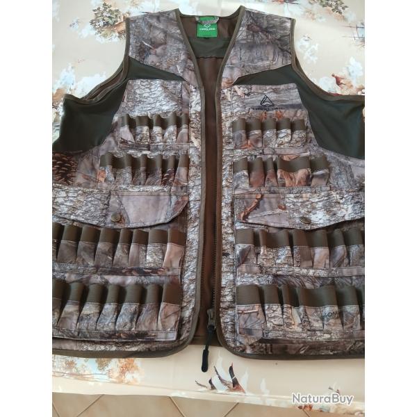 Gilet de chasse treeland de somlys taille M