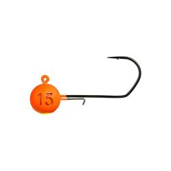T&ecirc;te Plomb&eacute;e Monkey Lures Hook Orange 1/0 Orange 5g Par 3 1/0