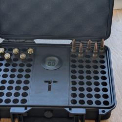 Bo&icirc;te &agrave; Munitions &Eacute;tanche 100 Cartouches Modulable Compatible .308 Win, 6.5 Creedmoor, .243 Win