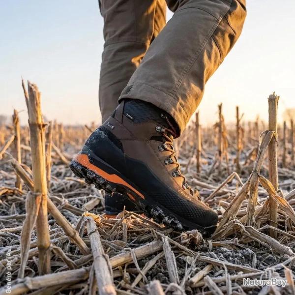 Chaussures de chasse Crispi Futura Alp GTX marron 40