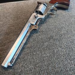 r&eacute;volver Colt Navy 1851 calibre 36 PN laiton nickel&eacute; antique fabrication italienne Pietta de 1995