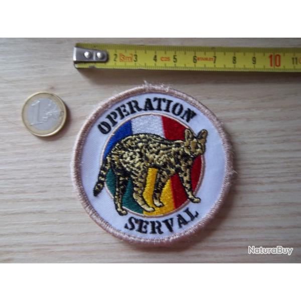 �cusson militaire op�ration Serval insigne collection