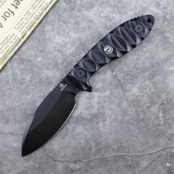 Couteau Fixe Defcon Neo Shilin Lame Acier 14C28N Manche G10 Etui Kydex TD009