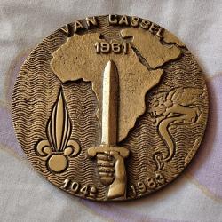 M&eacute;daille de table - ENSOA St Maixent - 104&deg; Promotion (1982) Sergent- chef VAN CASSEL