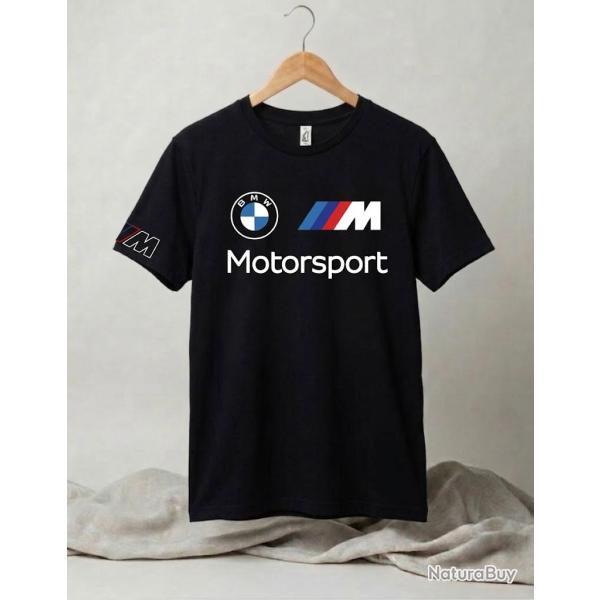 BMW Motorsport T-shirt Sport Dryfit Noir