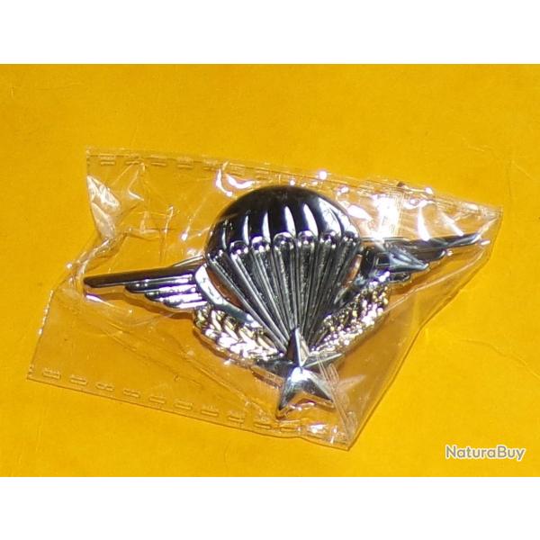 BREVET DE PARACHUTISTE DE L'ARMEE FRANCAISE , FABRICANT SANS  ,  HOMOLOGATION G 1185 ,  ETAT NEUF SO