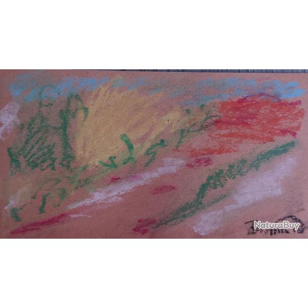Pastel tableau pierre bonnard