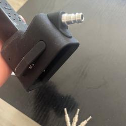 Chargeur glock avec adaptateur chargeur m4 + 3valve Hpa pour chargeur