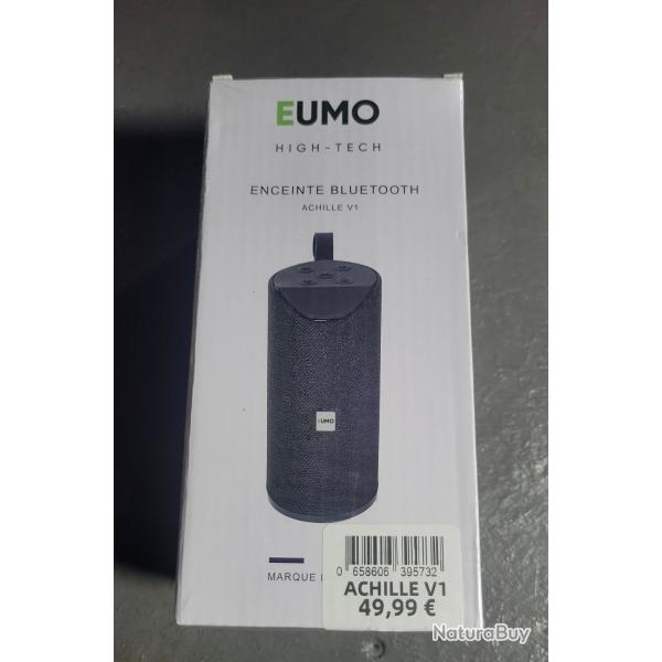 ENCEINTE EUMO (marque fran�aise) ACHILLE V1 BLUETOOTH NEUVE - CAMPING - VALEUR 49,99�