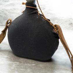 gourde bidon 2 litres arm&eacute;e francaise modele 35  ww2 chasseur alpin