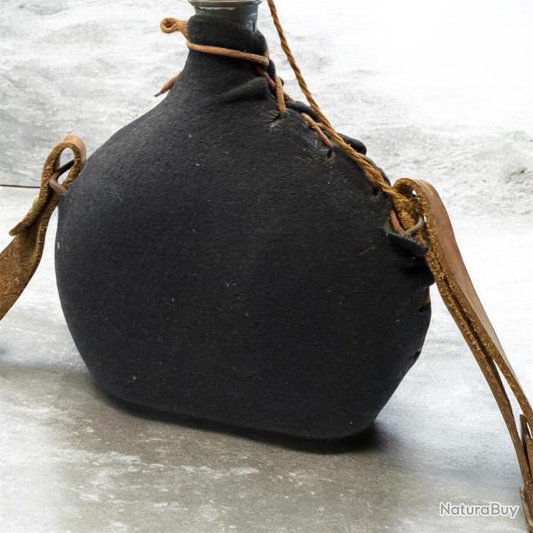 gourde bidon 2 litres arm�e francaise modele 35  ww2 chasseur alpin