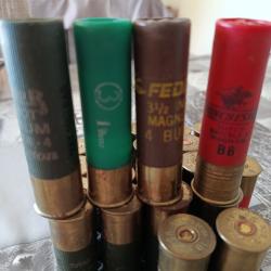 Lot cartouches calibre 10