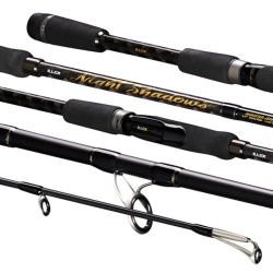 Op 1� Canne Spinning Illex Night Shadows S 2052 H Monster Jerk S lot 10