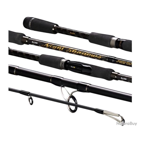 Op 1� Canne Spinning Illex Night Shadows S 2052 H Monster Jerk S lot 10