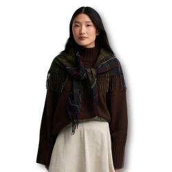 Ch&acirc;le Triangulaire Kirklees Tartan Barbour - chale kirklees CT