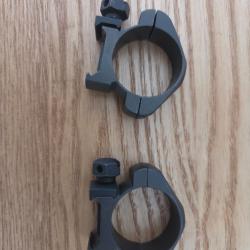 COLLIERS DIAMETRE 30 POUR RAIL PICATINNY