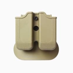 Porte-chargeur double Glock/Beretta/H&K MP00 Tan