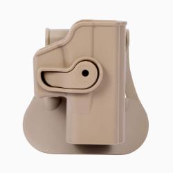 Holster Lv2 Glock 26/27/28/33/36 Tan Droitier