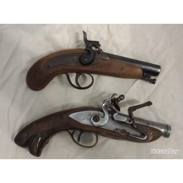 Pistolet Marine et Derringer