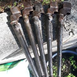 5 Baionnettes ANGLAISE clou mod&egrave;le MK2 et MK2*