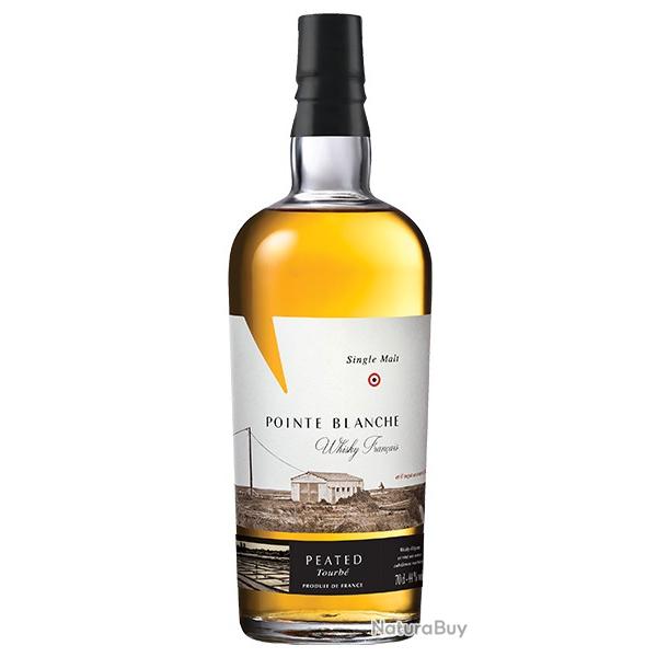 Whisky Fran�ais "Pointe Blanche" Single Malt Peated (Tourb�), Atlantique, � d�couvrir !