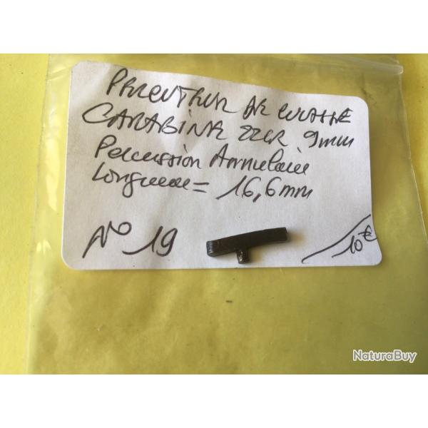 VENDU PAR LE-CUIRASSIER N� 19 PERCUTEUR POUR CARABINE CAL 22 LR ET 9 MM PERCUSSION ANNULAIRE