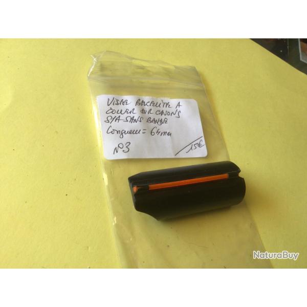 VENDU PAR LE-CUIRASSIER N�3 VIS�E BAK�LITE A COLLER SUR CANON SIMPLE SANS BANDE DE BATTUE