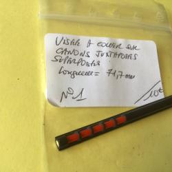 VENDU PAR LE-CUIRASSIER N&deg;1 VIS&Eacute;E BAK&Eacute;LITE A COLLER SUR CANONS JUXTAPOS&Eacute;S OU SUPERPOS&Eacute;