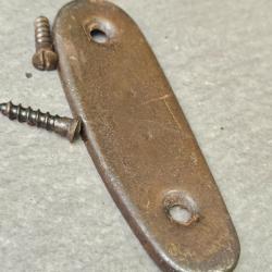 Plaque de couche d'origine pour fusil SVT 40 ww2 et ses vis
