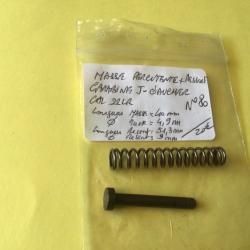 VENDU PAR LE-CUIRASSIER N&deg; 80 MASSE PERCUTANTE (GUIDE+ RESSORT )  CARABINE GAUCHER 22 LR
