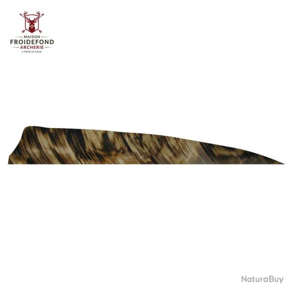 Plume Naturelle Shield 4" - Gateway - Marron / Droitier RW