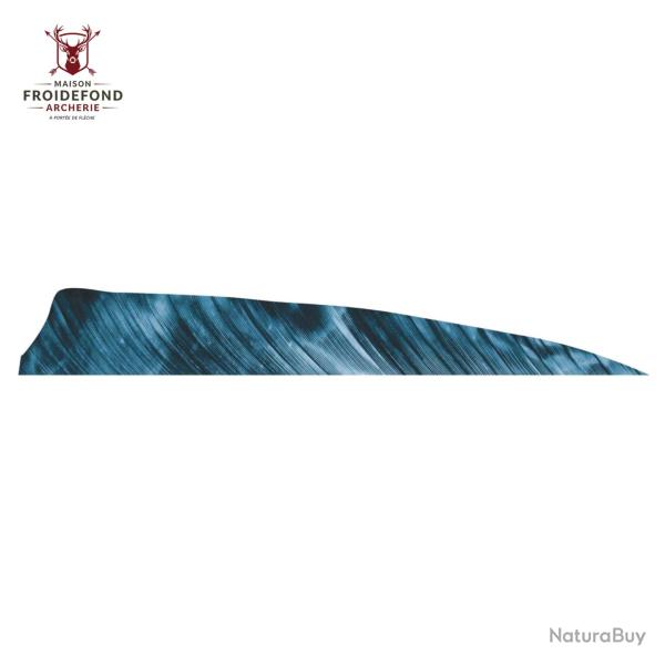 Plume Naturelle Shield 4" - Gateway - Bleu / Droitier RW
