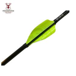 Plume Spin Round 50 mm par 50 - XS Wings - Droitier / Vert pomme