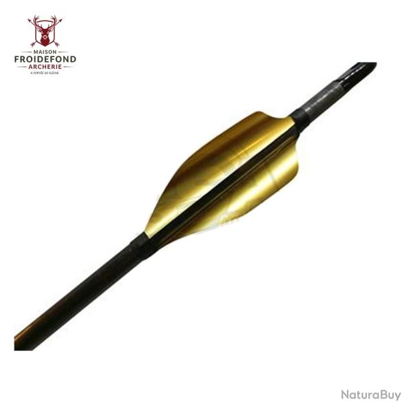 Plume Spin Round 50 mm par 50 - XS Wings - Droitier / Or