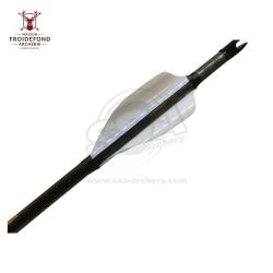 Plume Spin Round 50 mm par 50 - XS Wings - Gaucher / Blanc