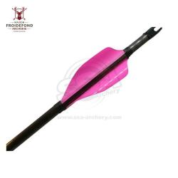 Plume Spin Round 50 mm par 50 - XS Wings - Gaucher / Rose
