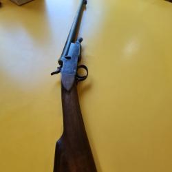 Rare fusil braconnier manufacture de saint &Eacute;tienne monocoup cal 20Percussion centrale