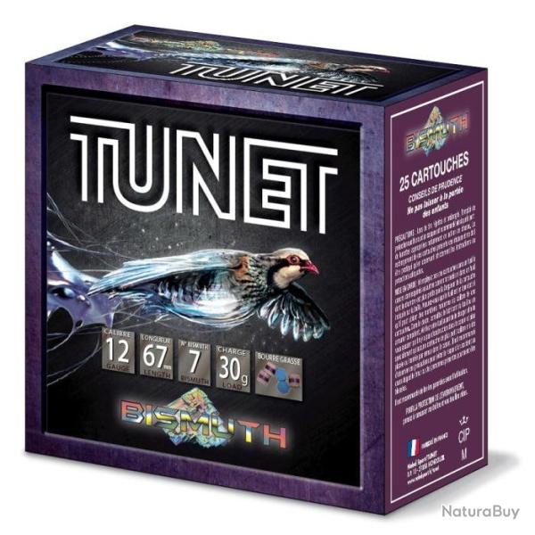 Cartouches de chasse Tunet Perdrix Steel - Cal.12/67 - Par 1 / 7