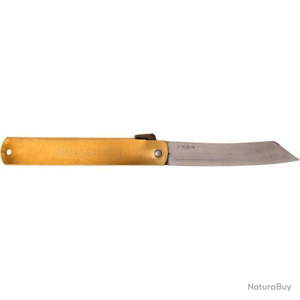 Couteau Kane Tsune Higonokami Laiton - Lame 90mm
