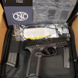 ENCHERES 1� sans r&eacute;serve - Pistolet FN HERSTAL USA Mod 509 Tactical Noir - Filet&eacute;, Opic ready - 9x19