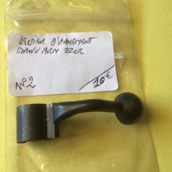 VENDU PAR LE-CUIRASSIER N&deg;2 LEVIER D'ARMEMENT CARABINE CULASSE  MANU ARM  CALIBRE 22LR