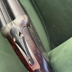 FUSIL PURDEY calibre 12 juxtapos&eacute; avec sa malette