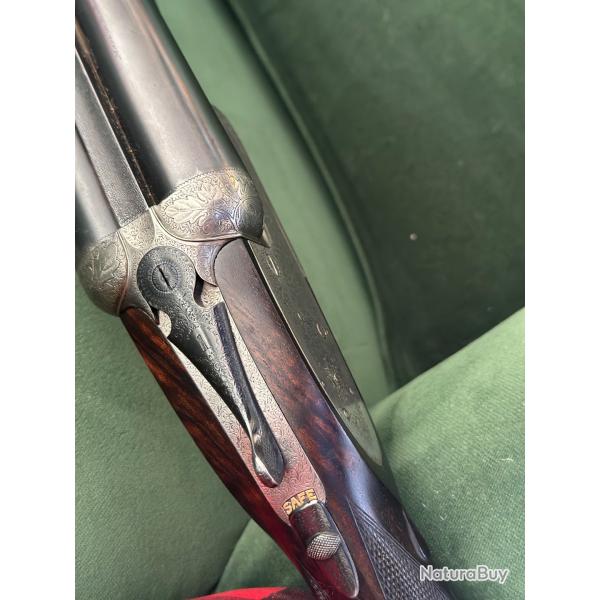 FUSIL PURDEY calibre 12 juxtapos� avec sa malette