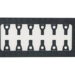 lot de 12 guidons pour pistolet BAIKAL 3.5mm &agrave; 4.6mm pour mod&egrave;le IZH/MP 46 M