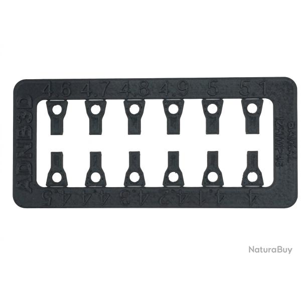 lot de 12 guidons pour pistolet BAIKAL 4mm � 5.1mm pour mod�le IZH/MP 46 M