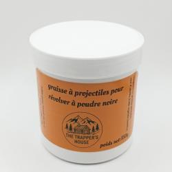 pot de graisse de chambres pour revolver &agrave; poudre noire THE TRAPPER'S HOUSE 150 grammes