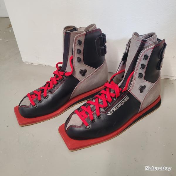 CHAUSSURES DE TIR CARABINIER KUSTERMANN ETAT NEUF
