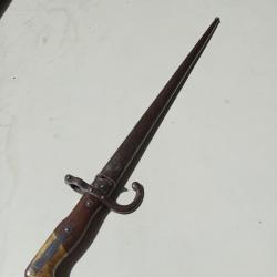 Ba&iuml;onnette fusil Gras 1879