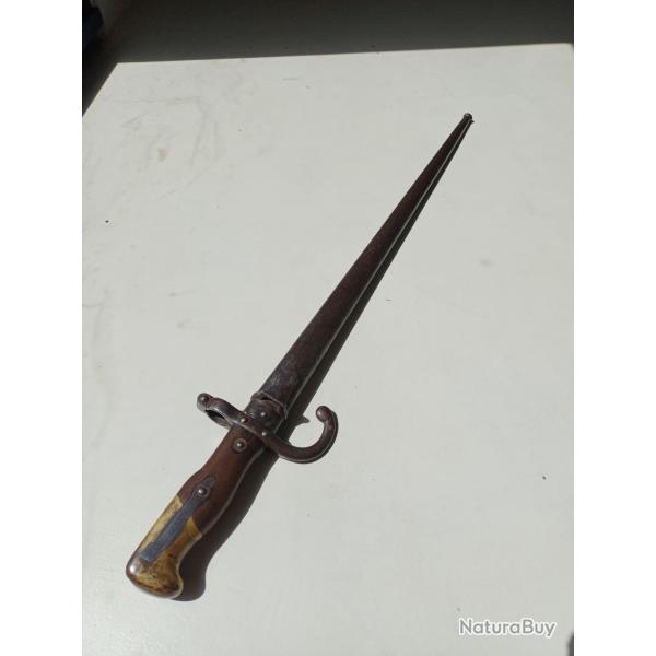 Ba�onnette fusil Gras 1879